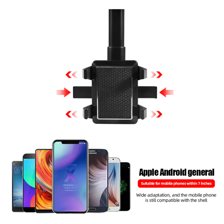 360° Roterbar Smarttelefon Bilhållare