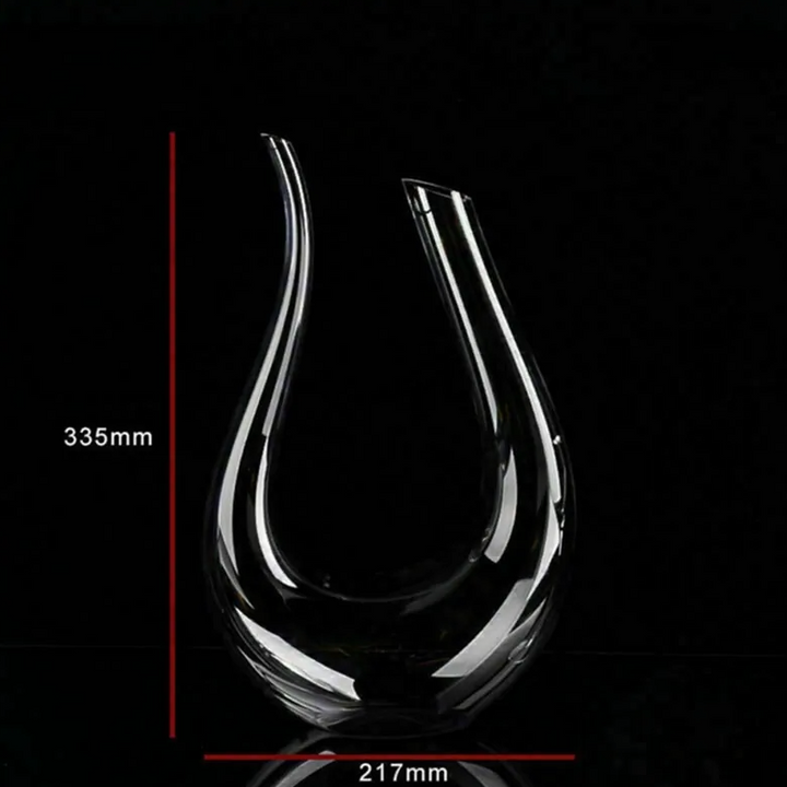 Kristall U-formad Vinkaraff 1500ml