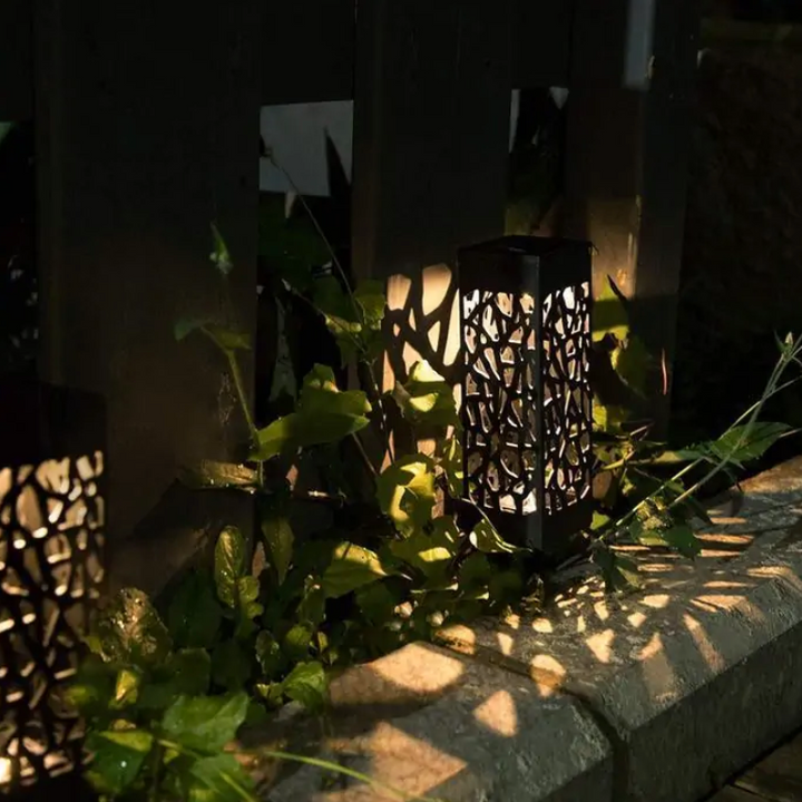 Soldriven Vattentät Vintage Trädgårdslampa