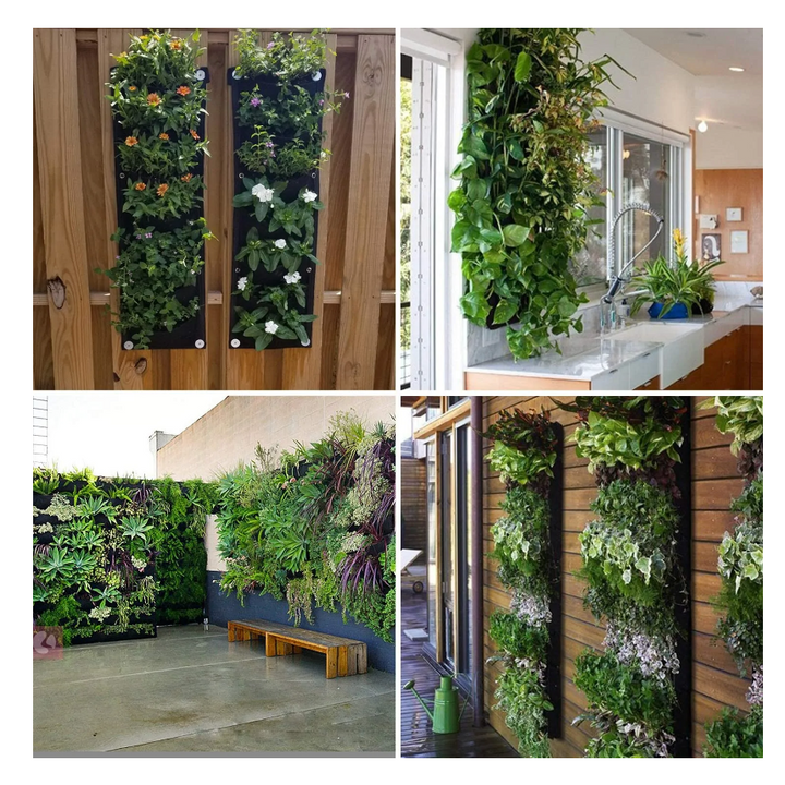 Vertikal Hängande Trädgårdsblomkrukor